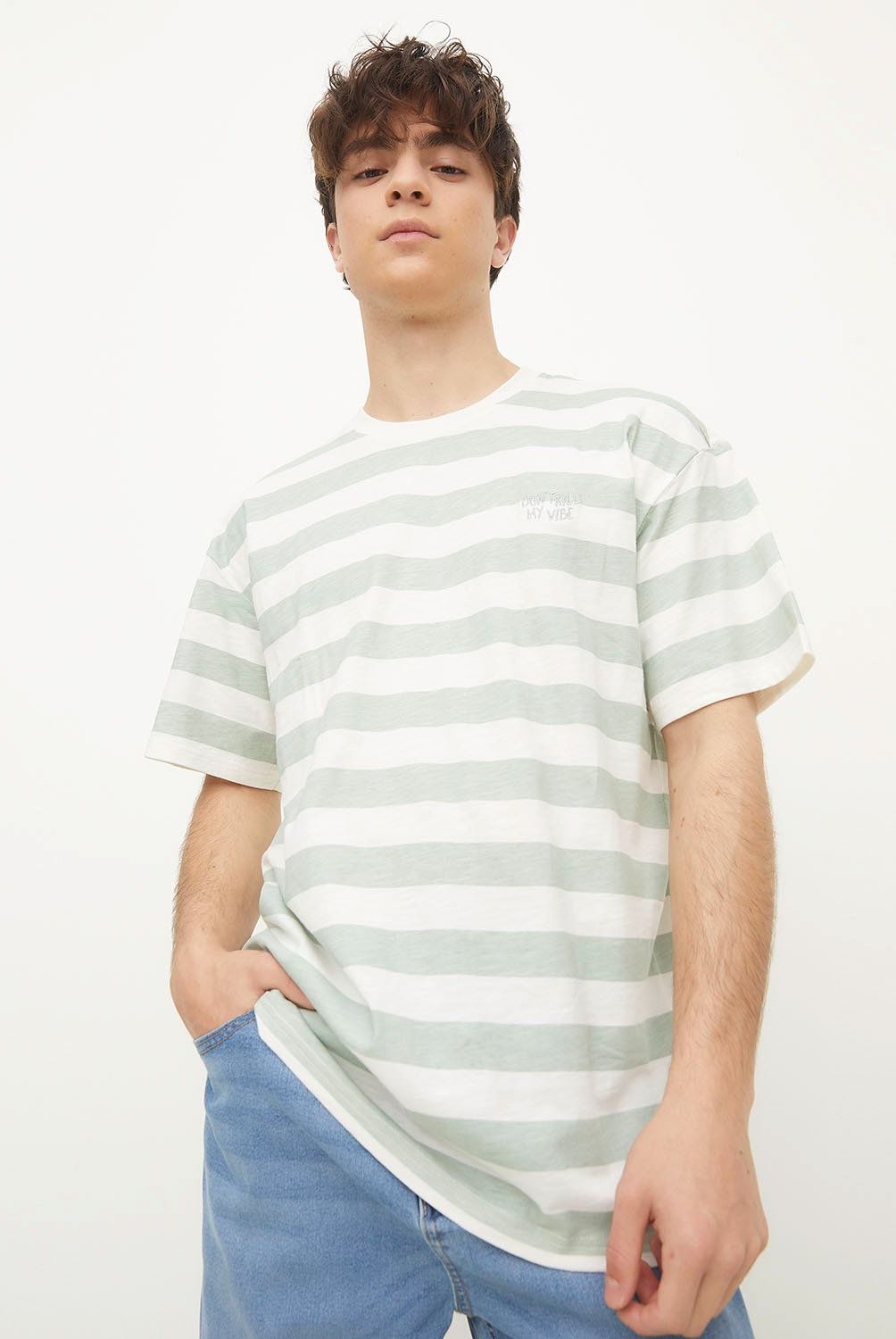 BEARCLIFF - Polera Manga Corta Relaxed Hombre Bearcliff
