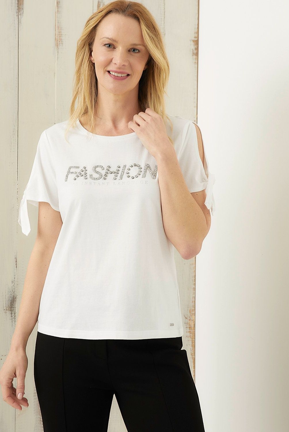 S COCCI - Polera Manga Corta Algodón Mujer S Cocci