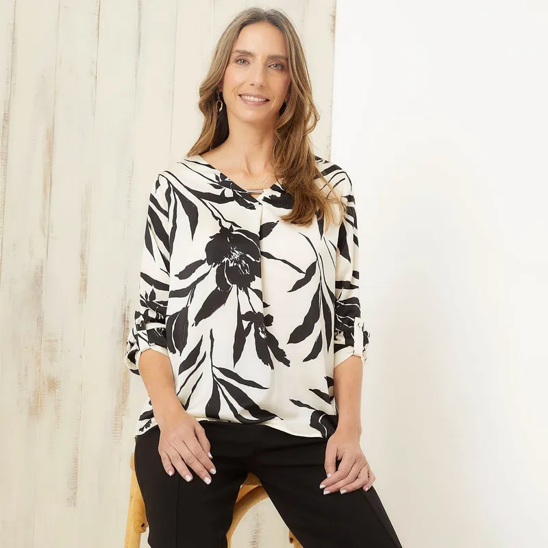 S COCCI - Blusa Holgada Manga Larga Mujer S Cocci