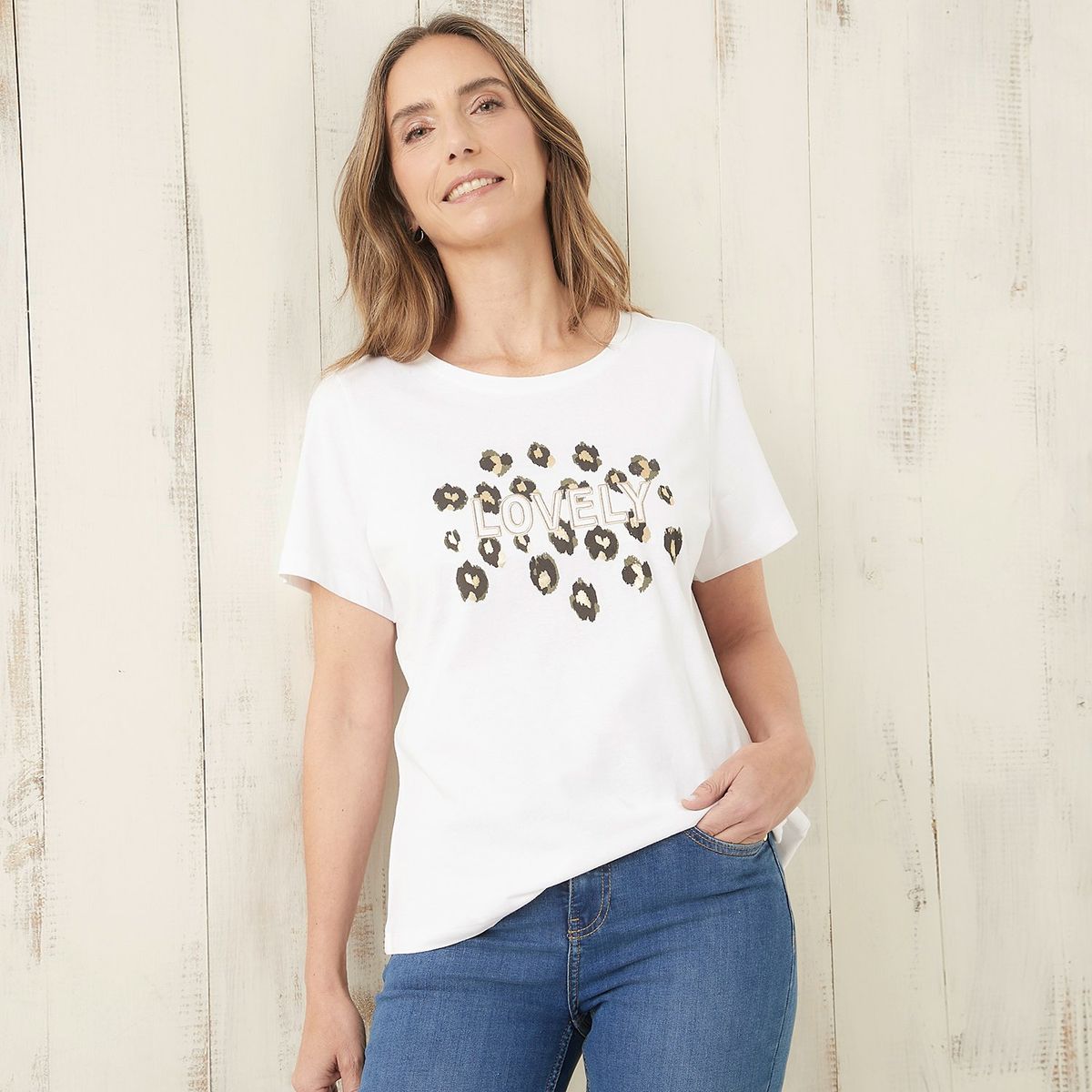 S COCCI - Polera Manga Corta Algodón Mujer S Cocci