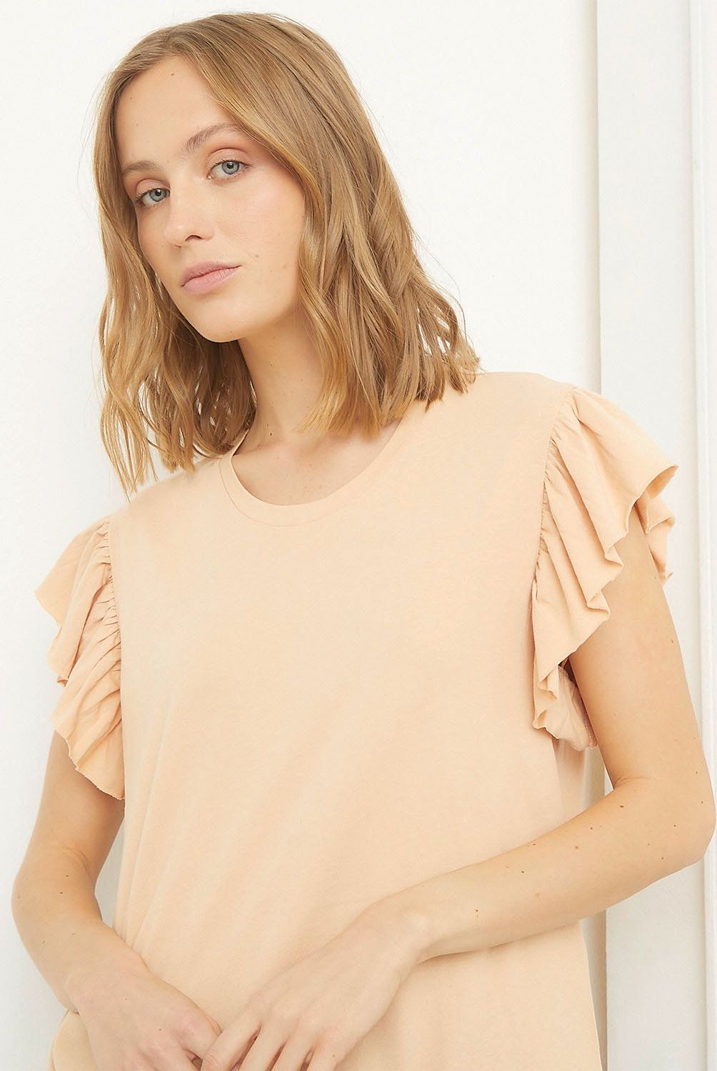 BASEMENT - Polera Manga Corta Mujer Basement