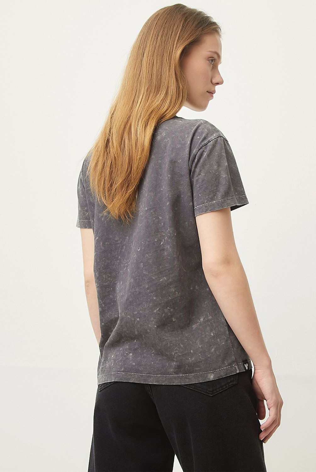 SYBILLA - Polera Casual Mujer Manga corta Algodón
