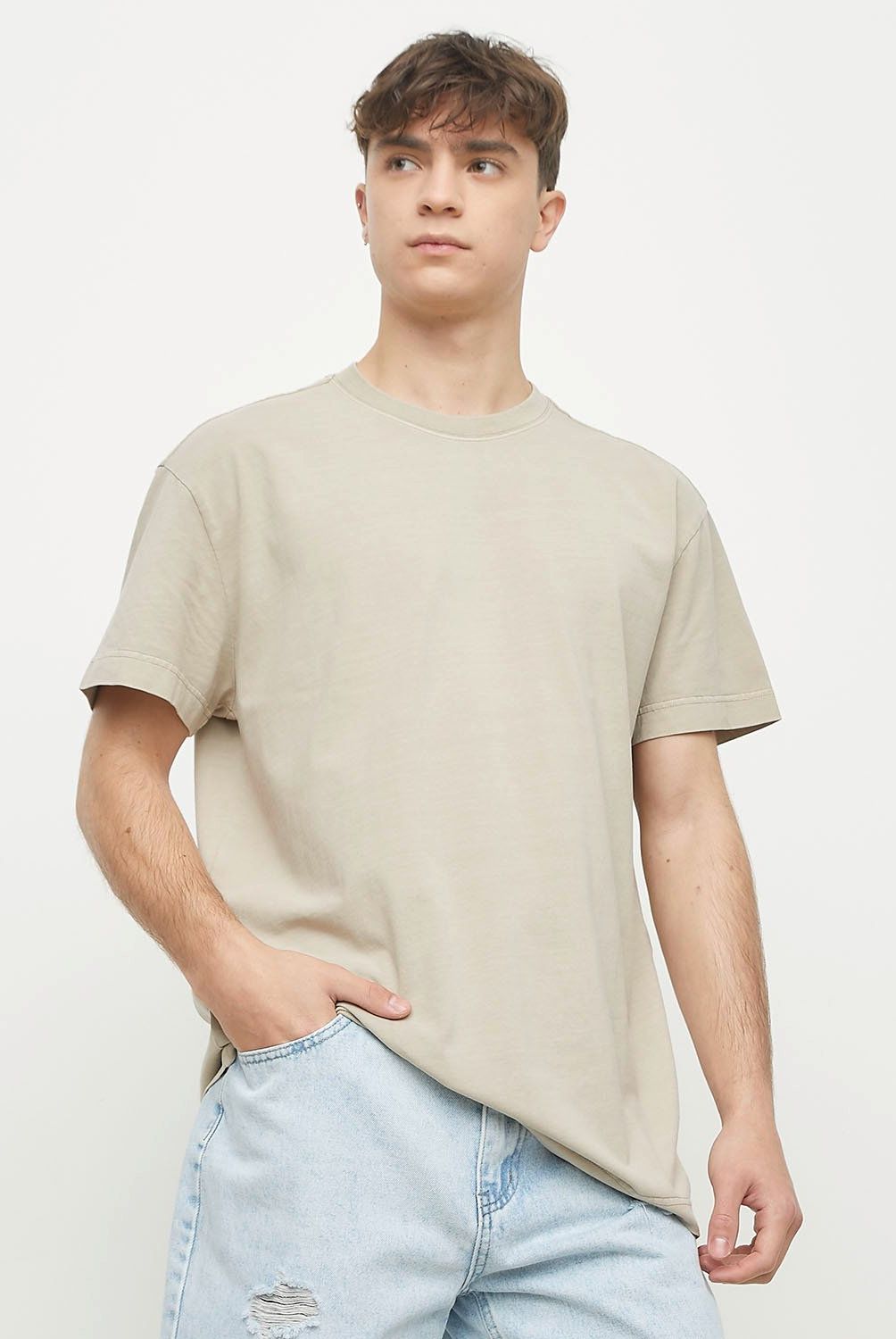 BEARCLIFF - Polera Bearcliff Manga Corta Relaxed Fit Hombre Algodón