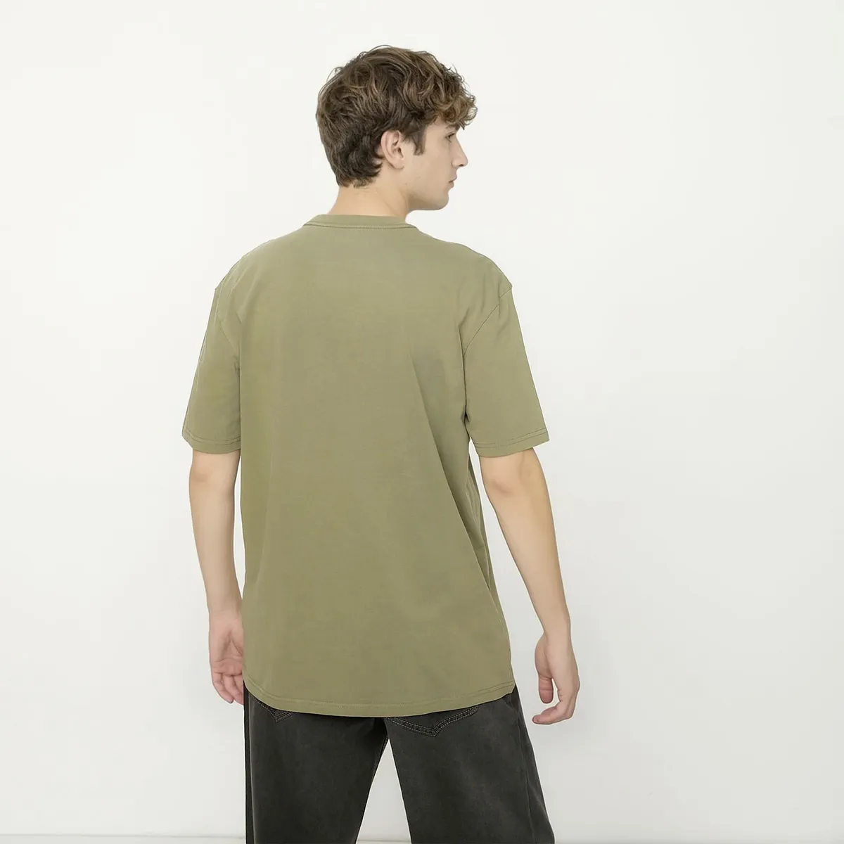 BEARCLIFF - Polera Bearcliff Manga Corta Relaxed Fit Hombre Algodón