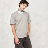 Polera Manga Corta Relaxed Fit Hombre Algodón