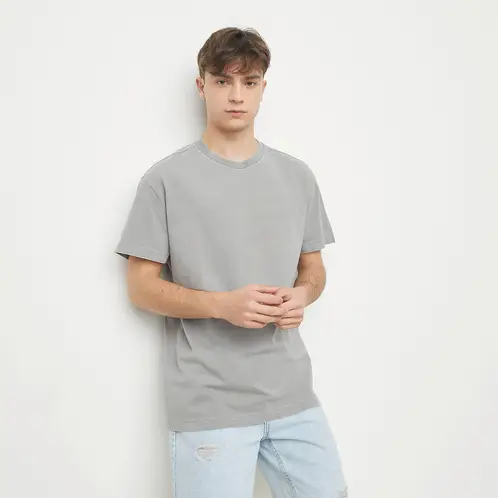 BEARCLIFF - Polera Manga Corta Relaxed Fit Hombre