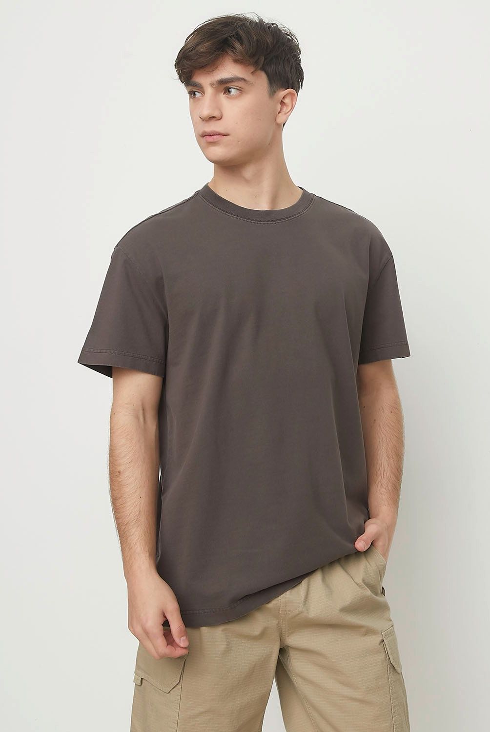 BEARCLIFF - Polera Bearcliff Manga Corta Relaxed Fit Hombre Algodón