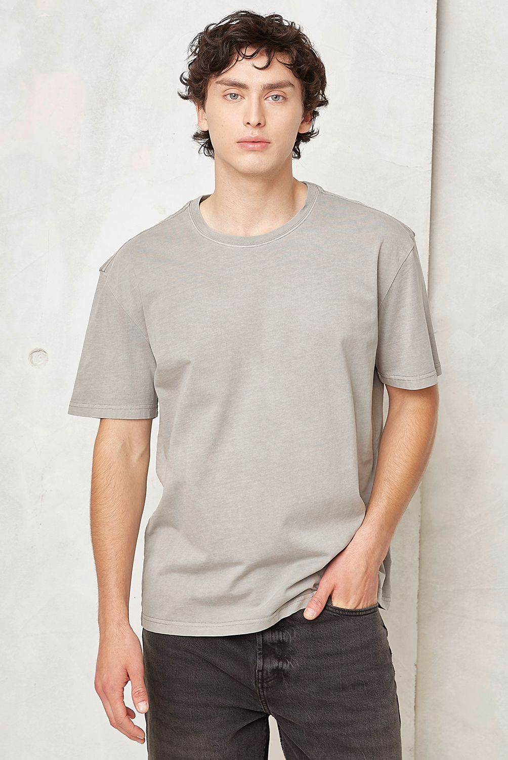 BEARCLIFF - Polera Bearcliff Manga Corta Relaxed Fit Hombre Algodón