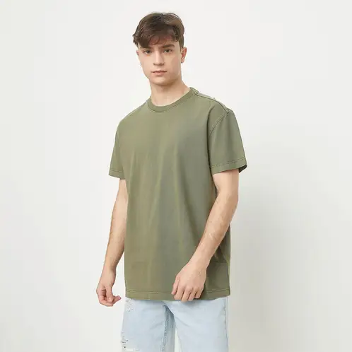 BEARCLIFF - Polera Manga Corta Relaxed Fit Hombre Algodón