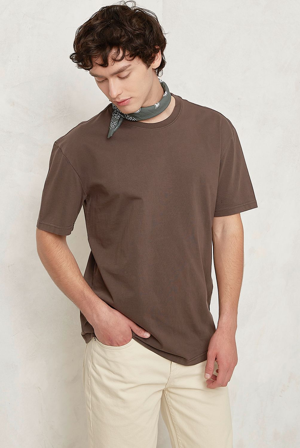 BEARCLIFF - Polera Bearcliff Manga Corta Relaxed Fit Hombre Algodón