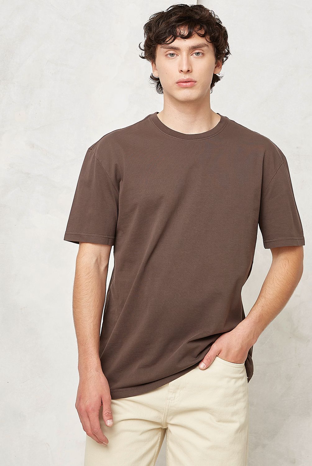 BEARCLIFF - Polera Bearcliff Manga Corta Relaxed Fit Hombre Algodón