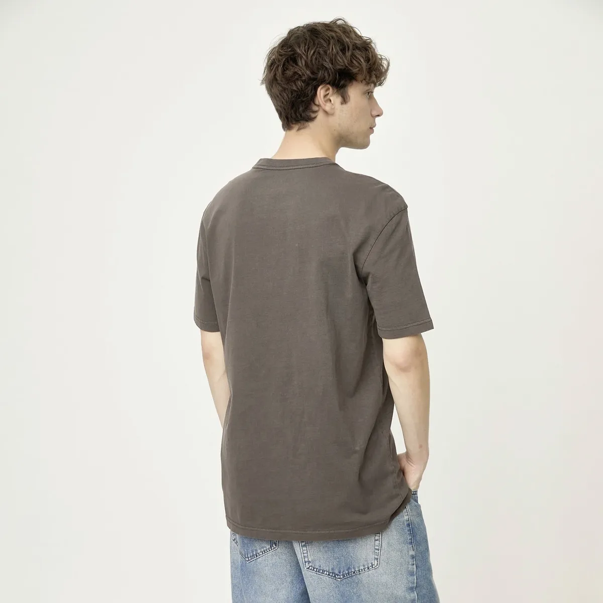BEARCLIFF - Polera Bearcliff Manga Corta Relaxed Fit Hombre Algodón