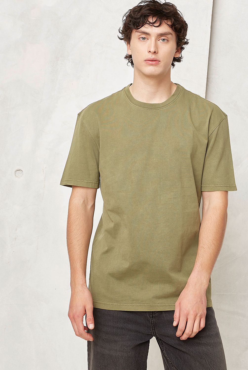 BEARCLIFF - Polera Bearcliff Manga Corta Relaxed Fit Hombre Algodón