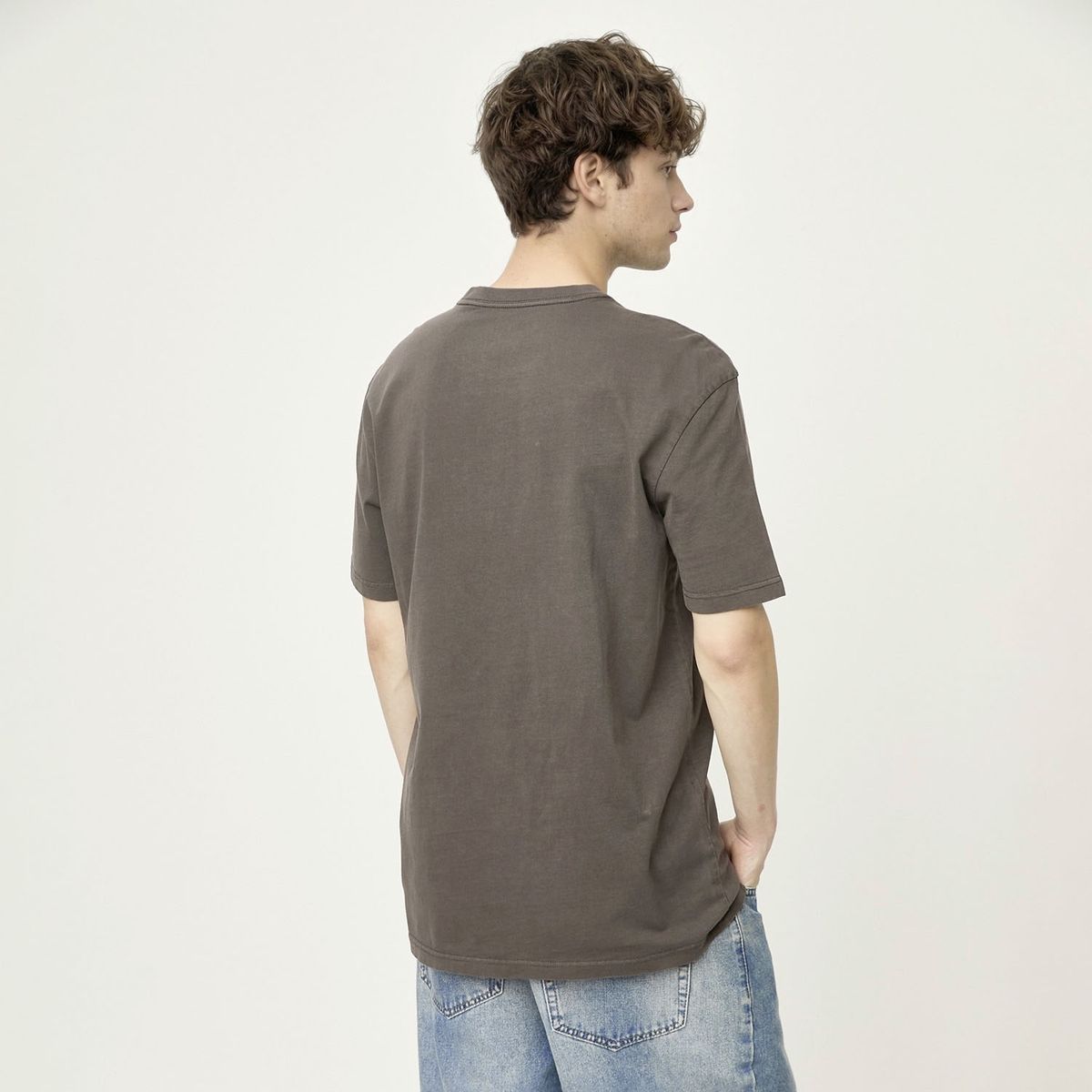 BEARCLIFF - Polera Bearcliff Manga Corta Relaxed Fit Hombre Algodón