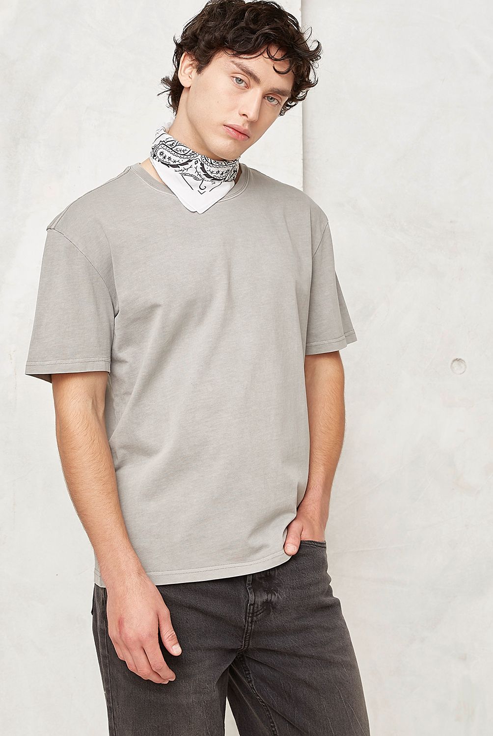 BEARCLIFF - Polera Bearcliff Manga Corta Relaxed Fit Hombre Algodón