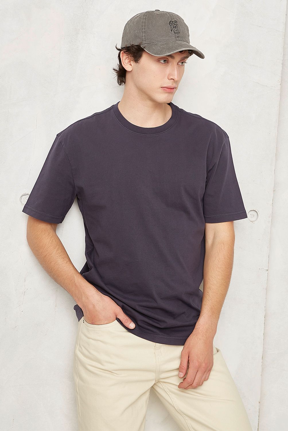 BEARCLIFF - Polera Bearcliff Manga Corta Relaxed Fit Hombre Algodón