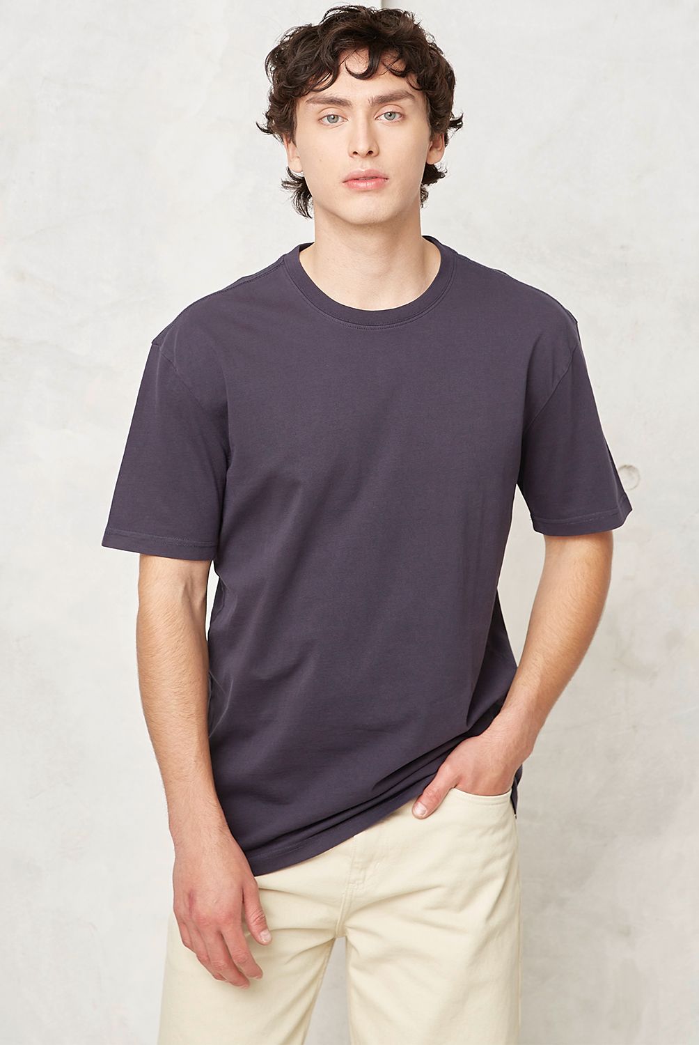 BEARCLIFF - Polera Bearcliff Manga Corta Relaxed Fit Hombre Algodón