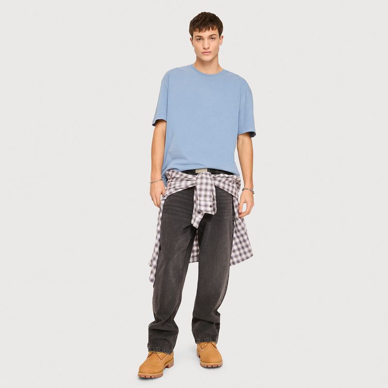 BEARCLIFF - Polera Bearcliff Manga Corta Relaxed Fit Hombre Algodón