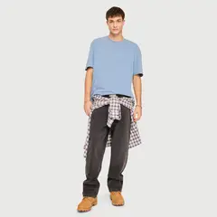 BEARCLIFF - Polera Manga Corta Relaxed Fit Hombre Algodón