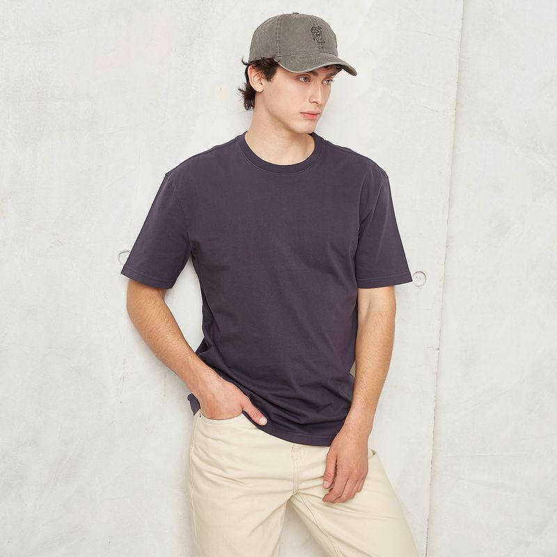 BEARCLIFF - Polera Bearcliff Manga Corta Relaxed Fit Hombre Algodón