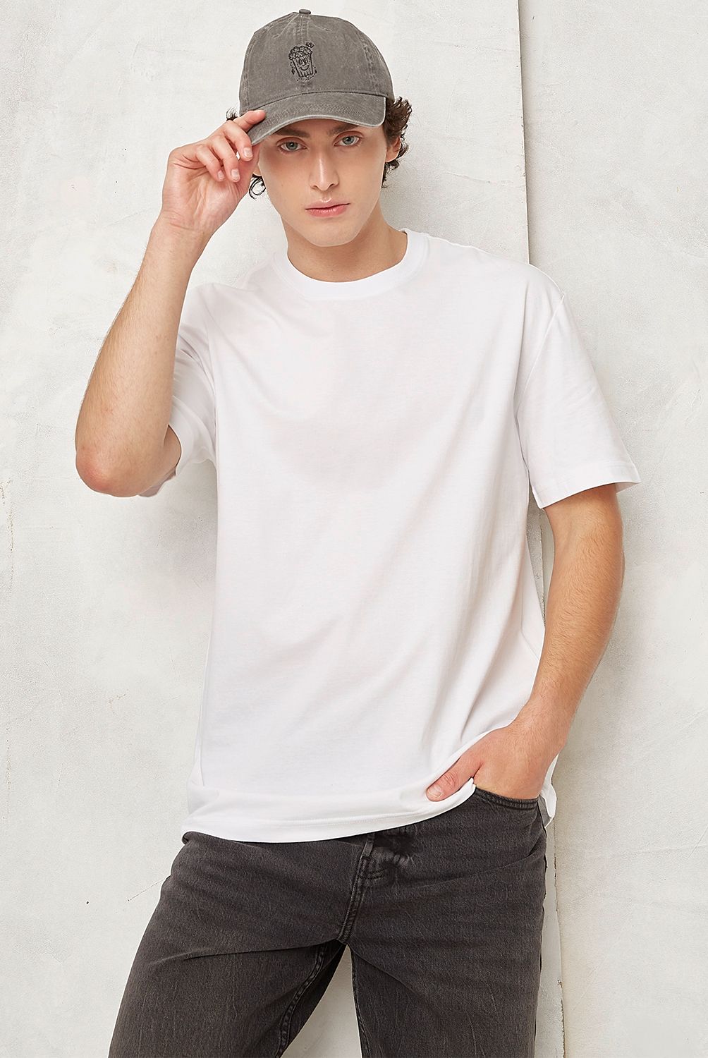 BEARCLIFF - Polera Bearcliff Manga Corta Relaxed Fit Hombre Algodón