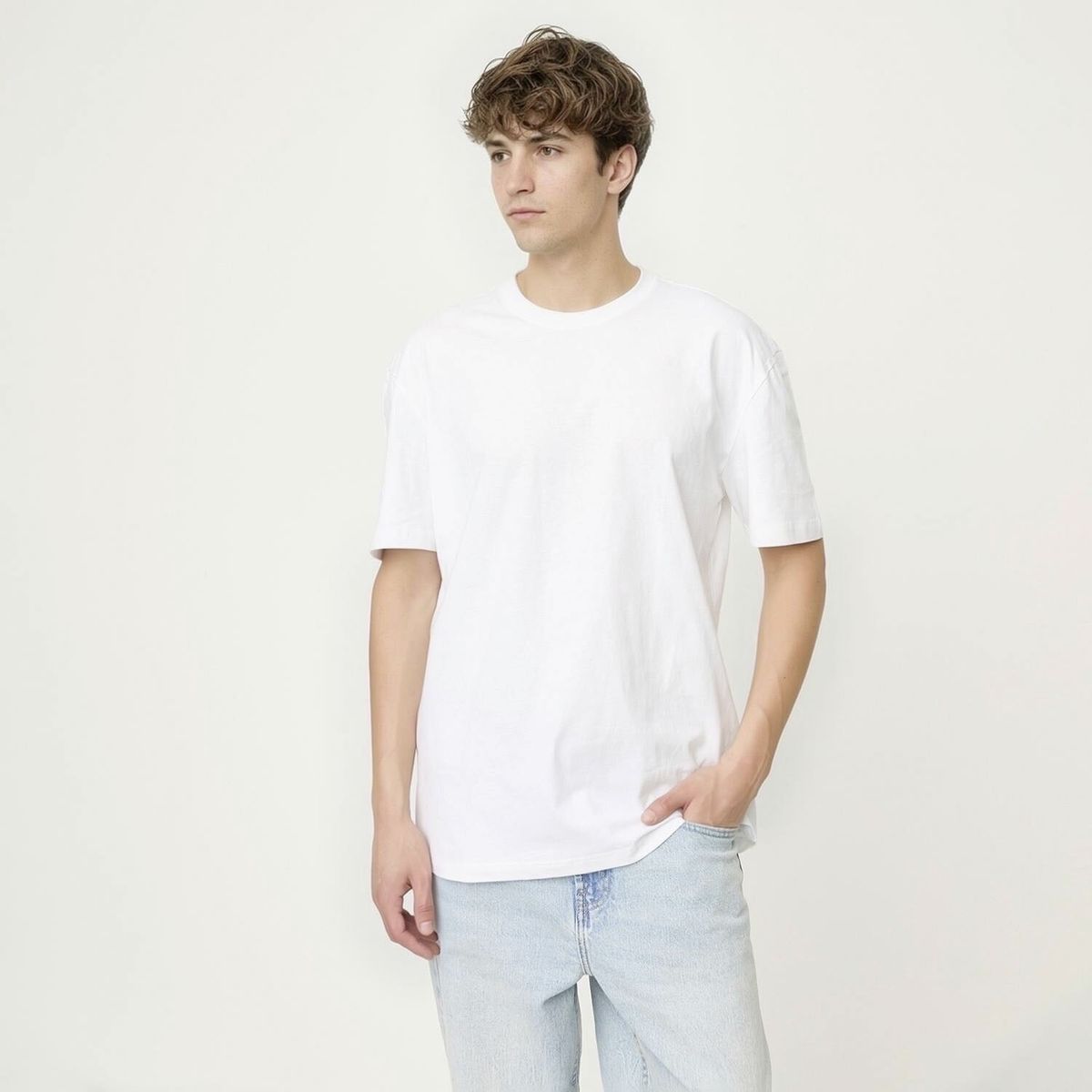 BEARCLIFF - Polera Bearcliff Manga Corta Relaxed Fit Hombre Algodón