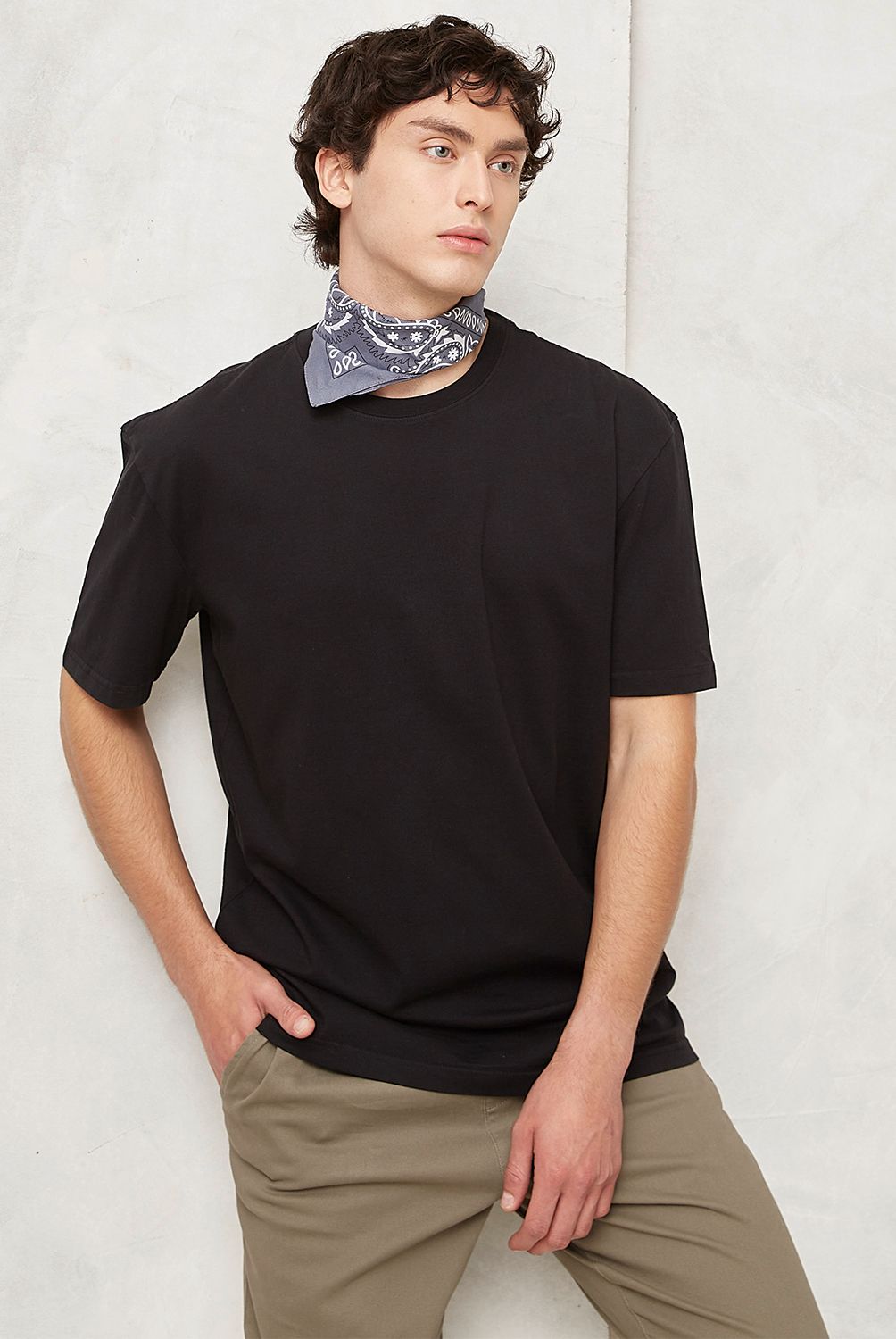 BEARCLIFF - Polera Bearcliff Manga Corta Relaxed Fit Hombre Algodón
