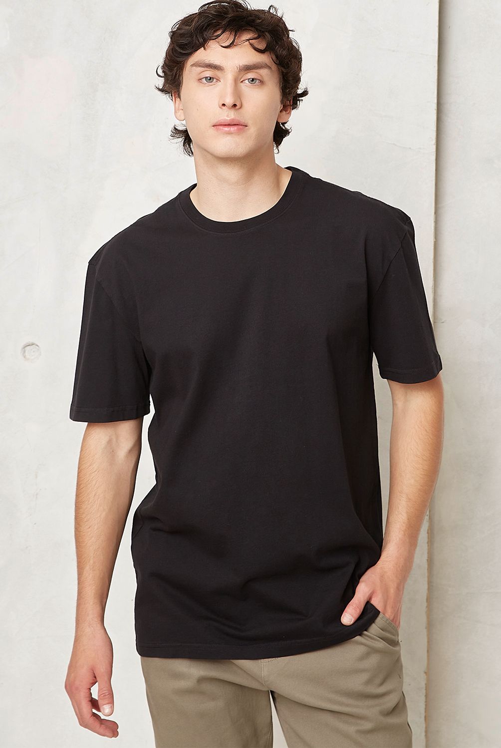 BEARCLIFF - Polera Bearcliff Manga Corta Relaxed Fit Hombre Algodón