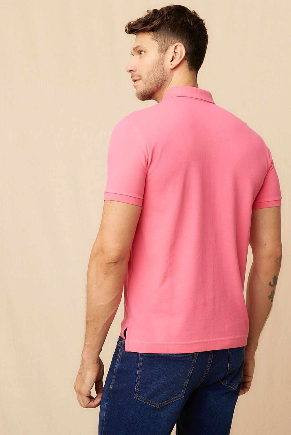 LA MARTINA - Polera Manga Corta Algodón Hombre La Martina