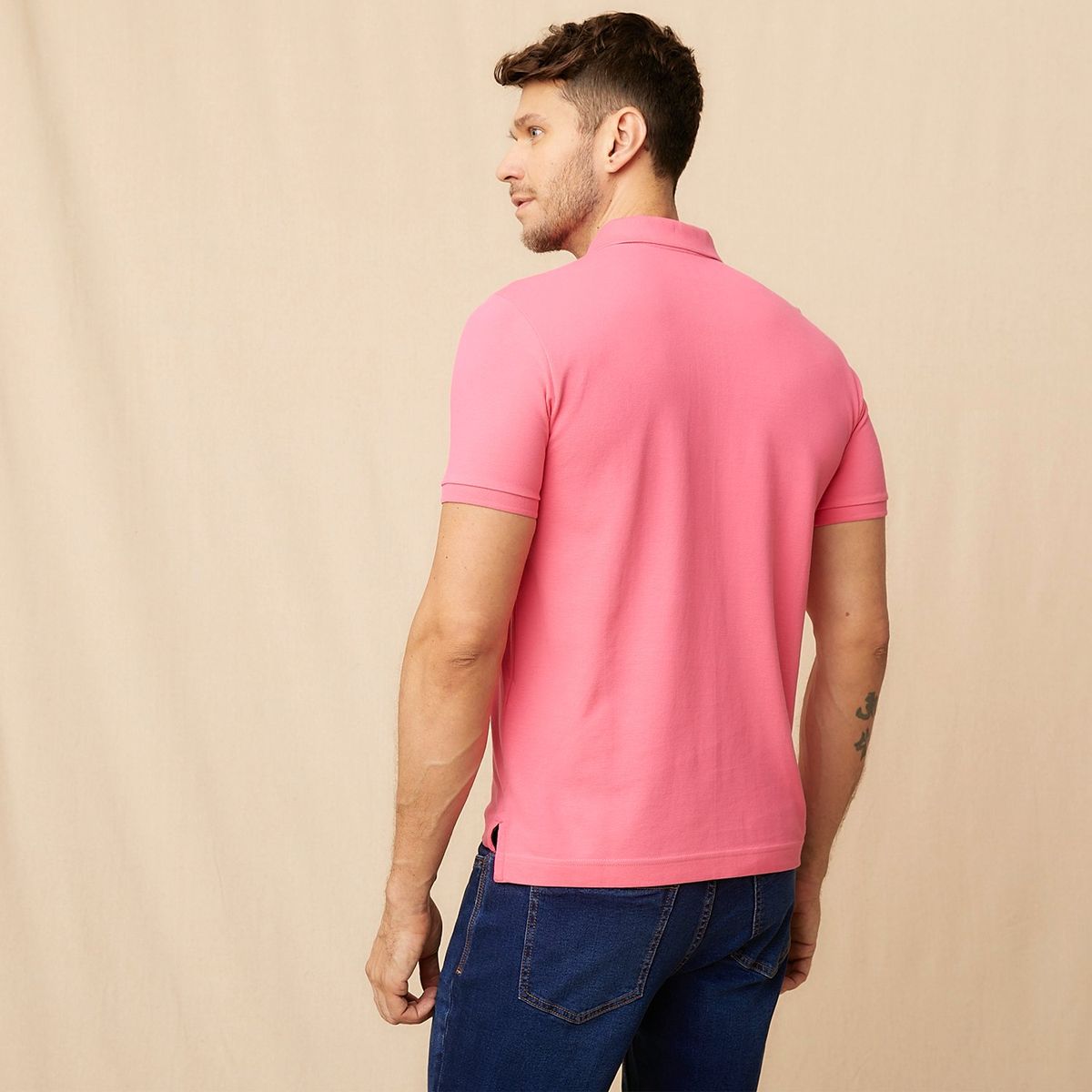 LA MARTINA - Polera Manga Corta Algodón Hombre La Martina