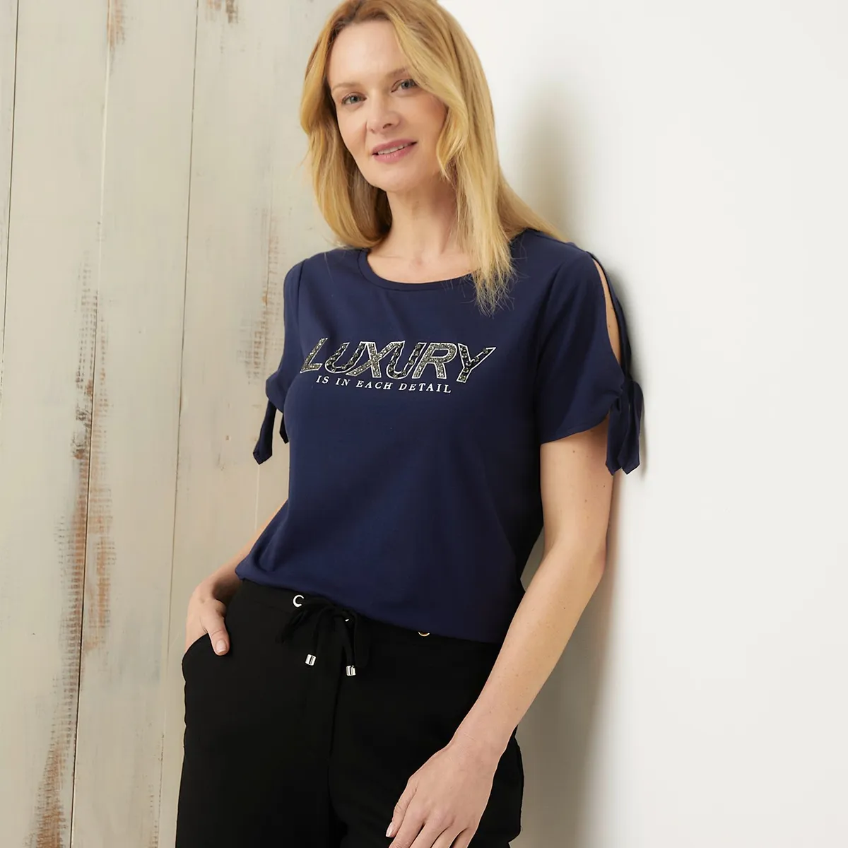 S COCCI - Polera Manga Corta Algodón Mujer S Cocci