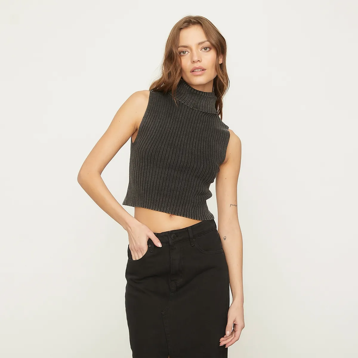 AMERICANINO - Polera Sin Mangas Mujer Americanino