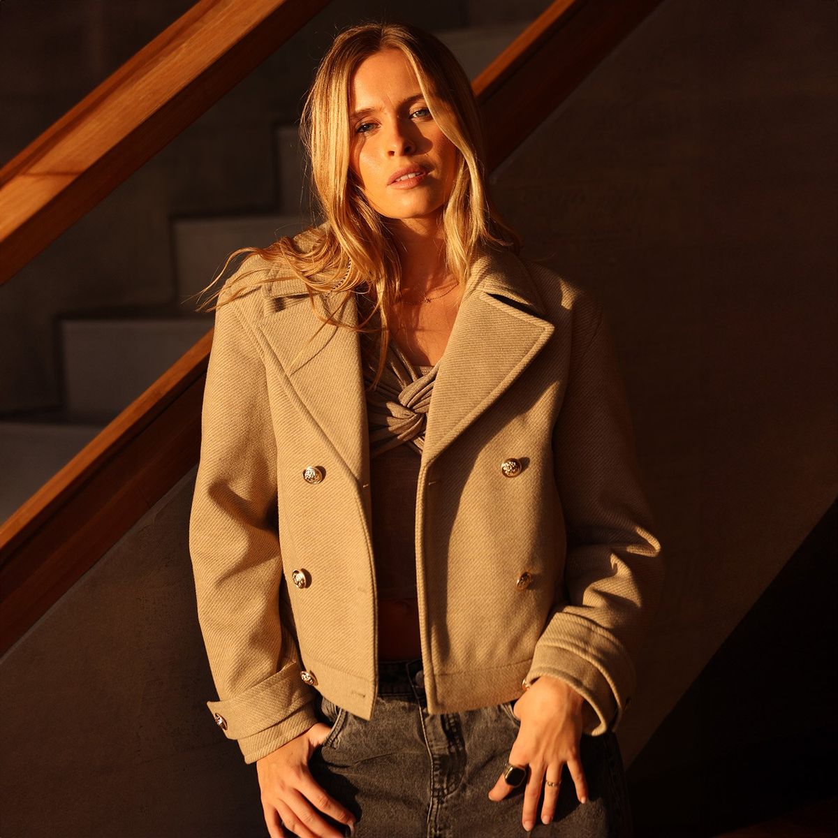 SYBILLA - Chaquetón Mujer Paula Mekis Para Sybilla