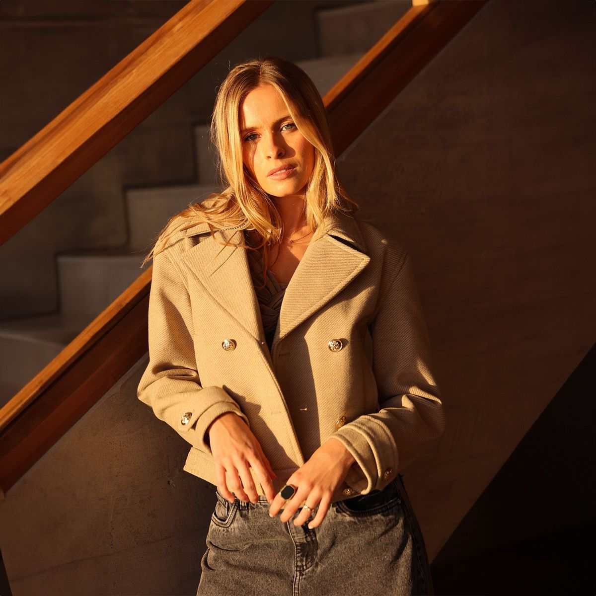 SYBILLA - Chaquetón Mujer Paula Mekis Para Sybilla