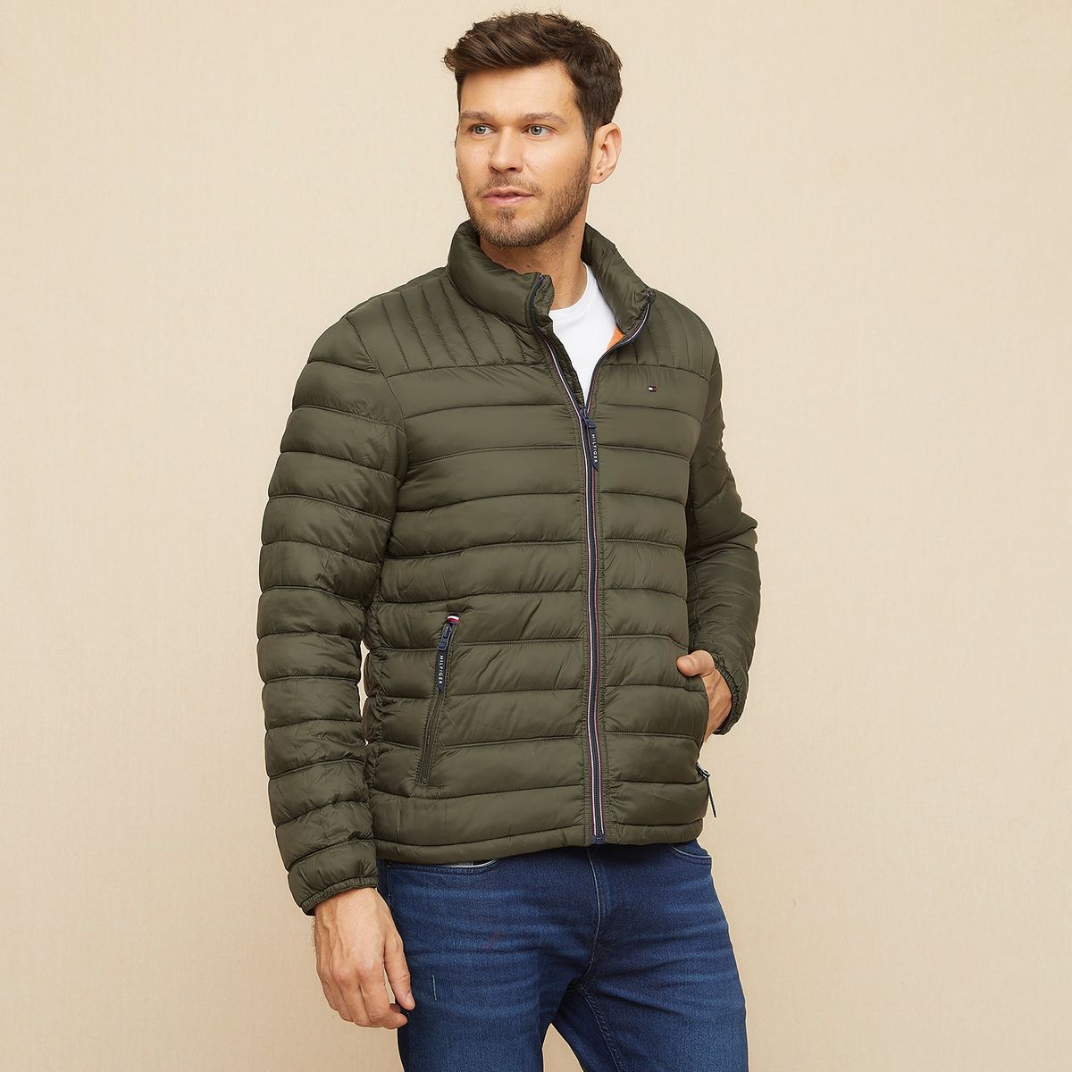 TOMMY HILFIGER - Parka Regular Fit Hombre Tommy Hilfiger