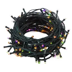 MICA - Guirnaldas Led 400 Luces Blanco Cálido Y Color