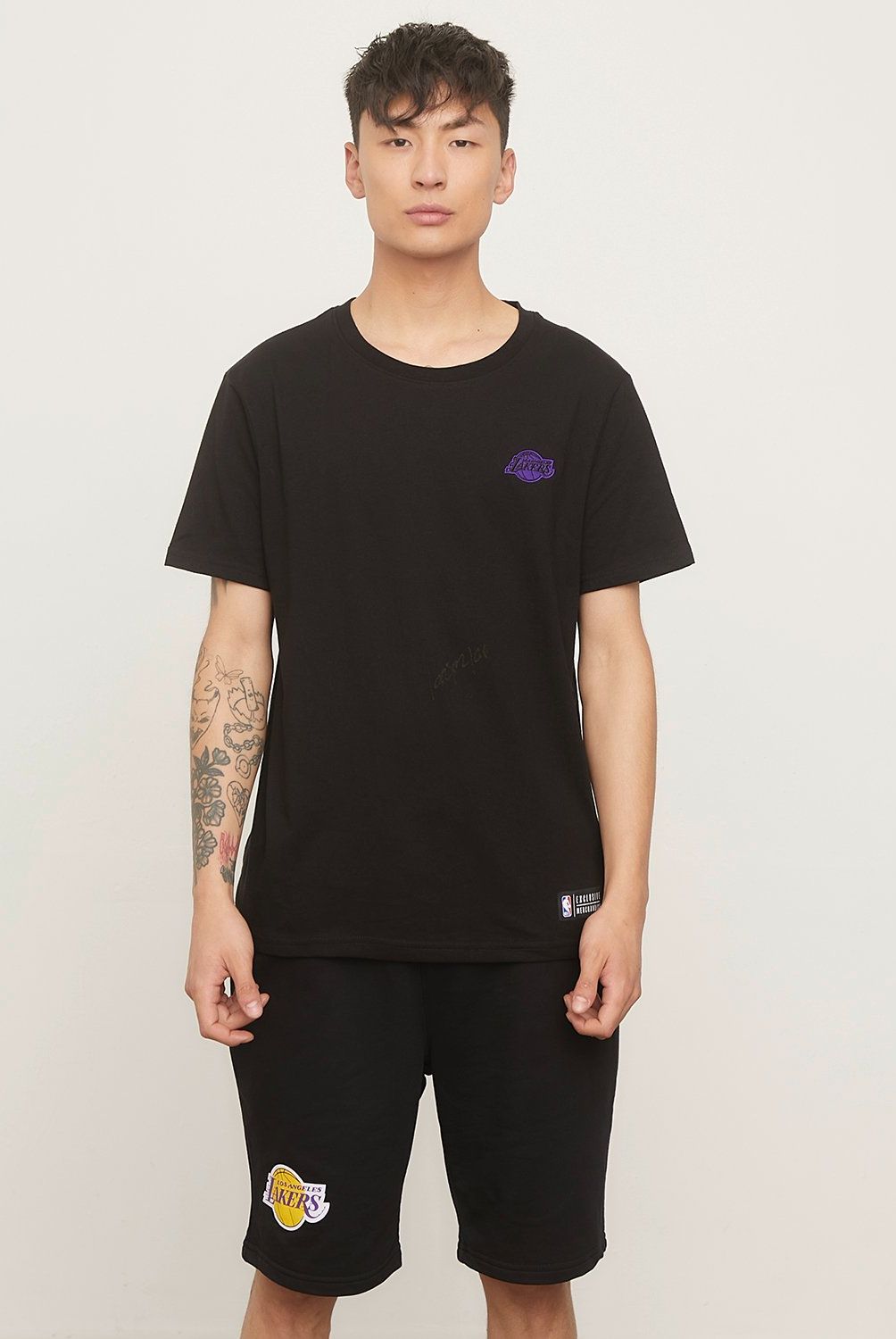 NBA - Polera Manga Corta Hombre NBA Lakers