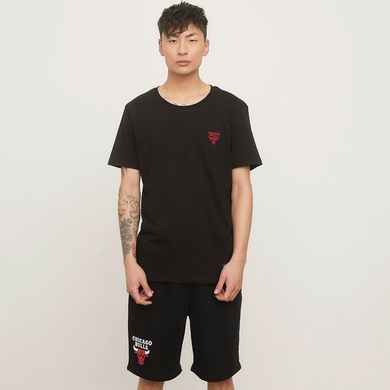 NBA - Polera Manga Corta Hombre NBA Chicago Bulls