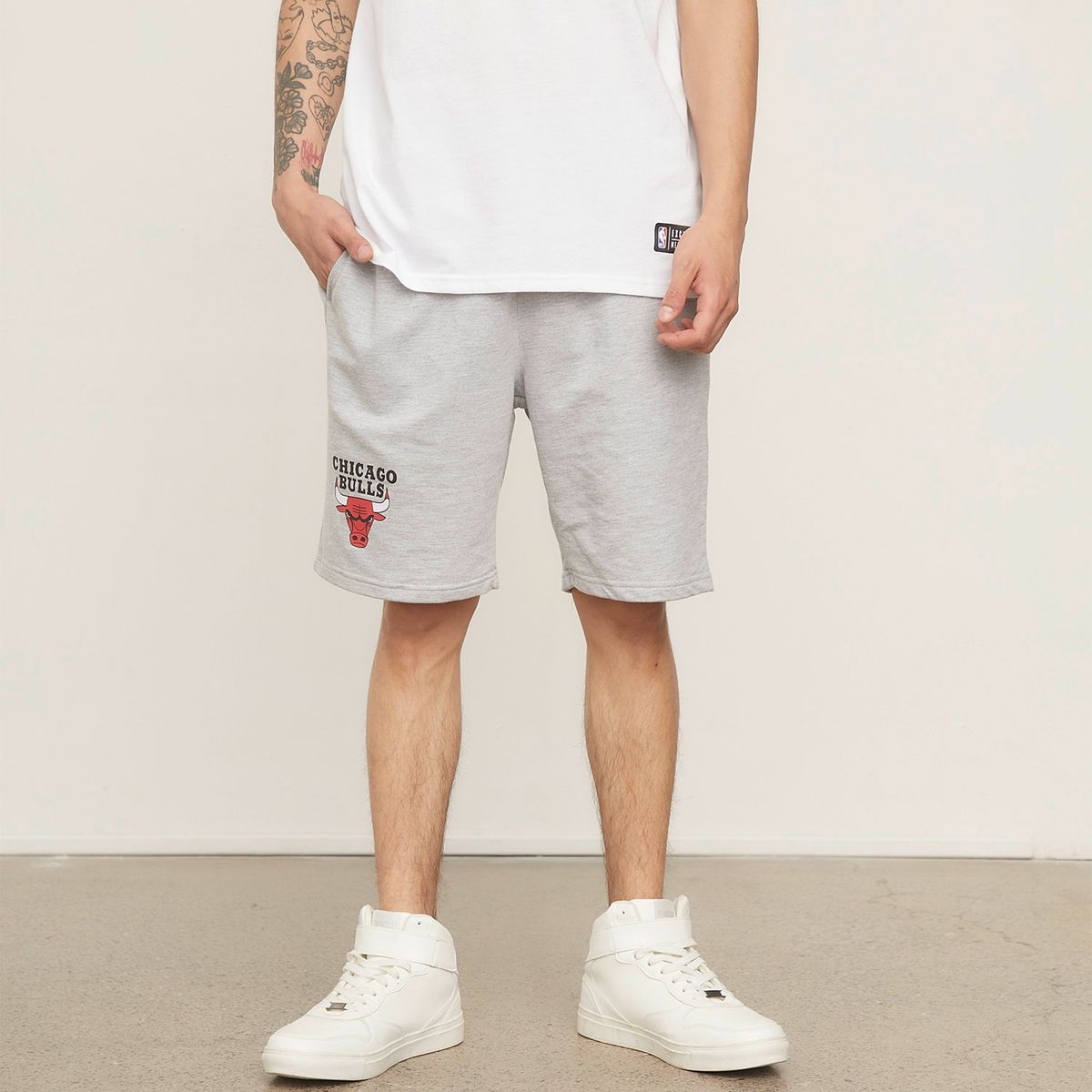 NBA - Short Bermuda Franela Hombre Nba