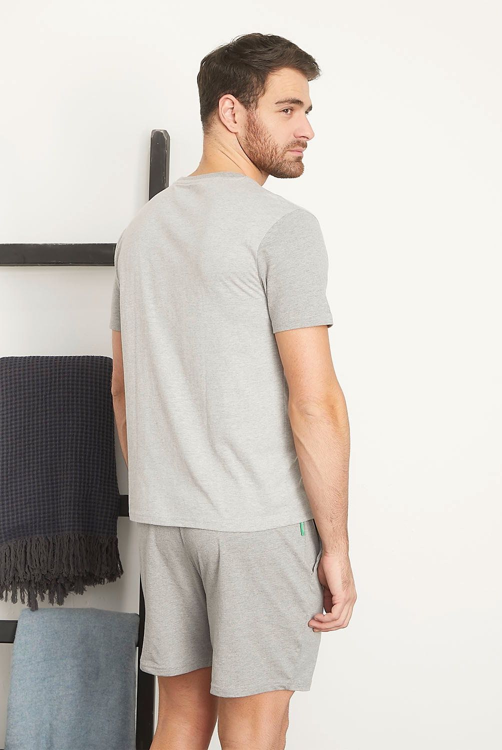 BENETTON - Pijama Corto Hombre Benetton