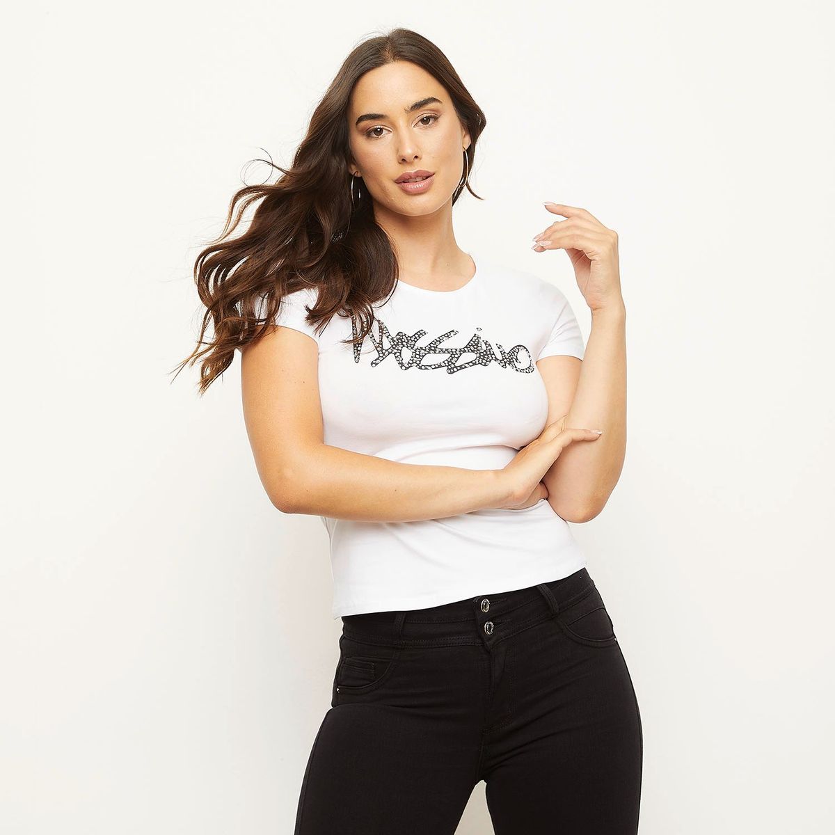 MOSSIMO - Polera Mujer Massimo con Estampado