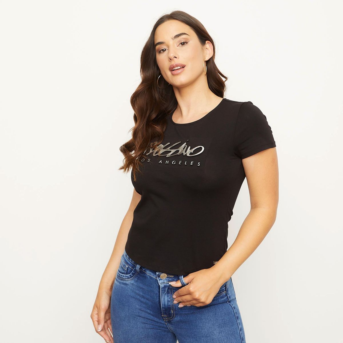 MOSSIMO - Polera Mujer Massimo con Estampado