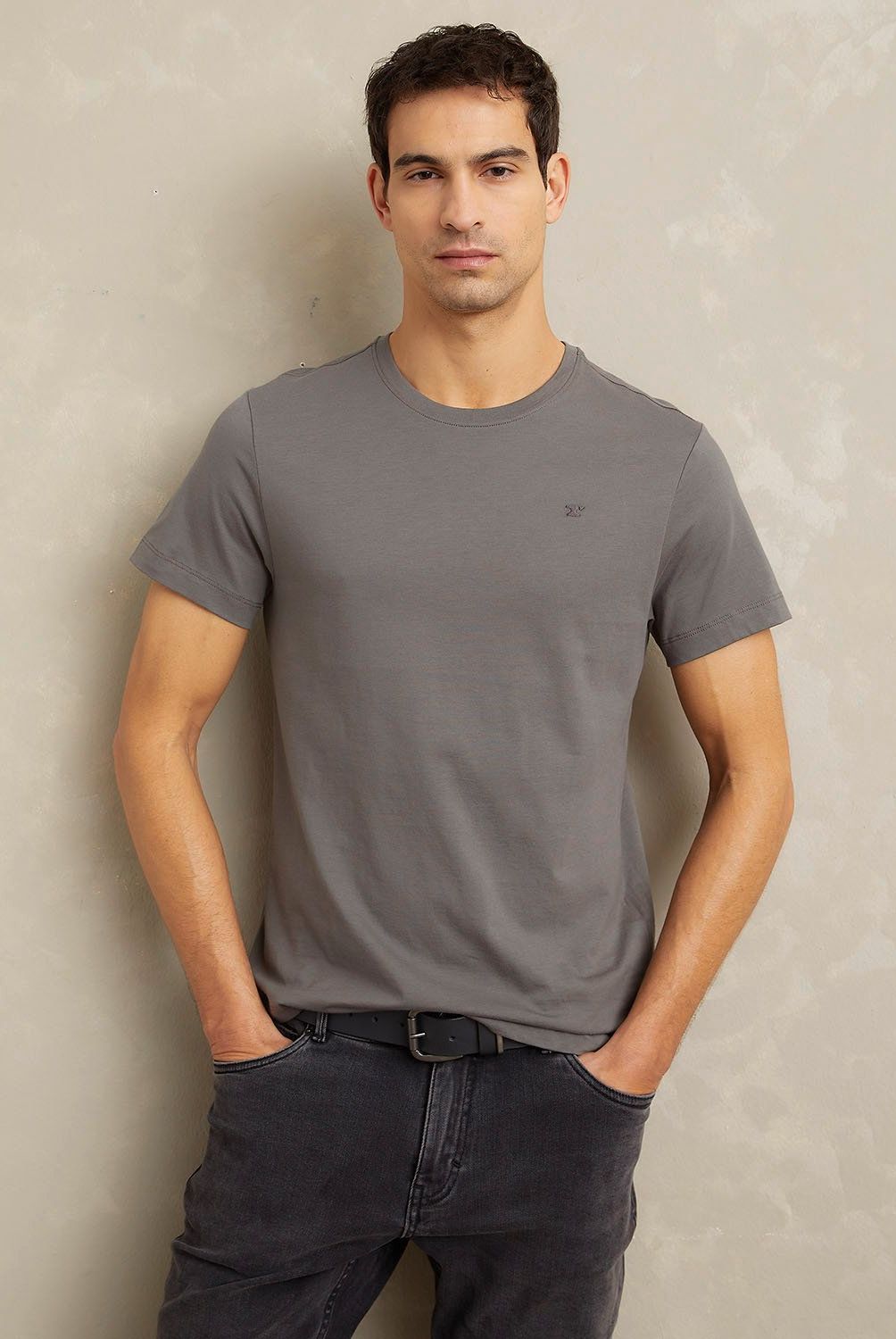 WOLF&HANK - Polera Manga Corta Algodón Pima Hombre Wolf&Hank