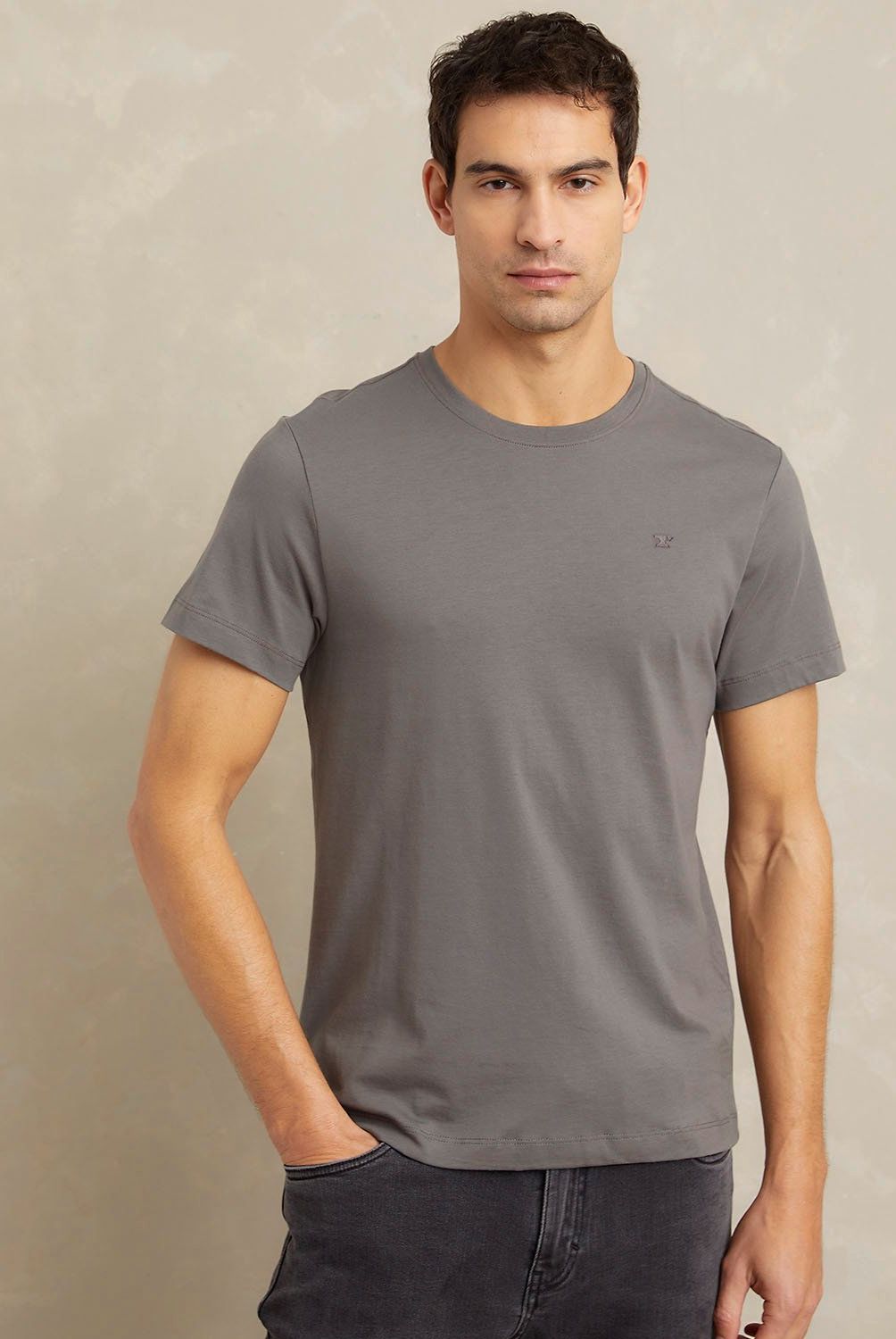 WOLF&HANK - Polera Manga Corta Algodón Pima Hombre Wolf&Hank