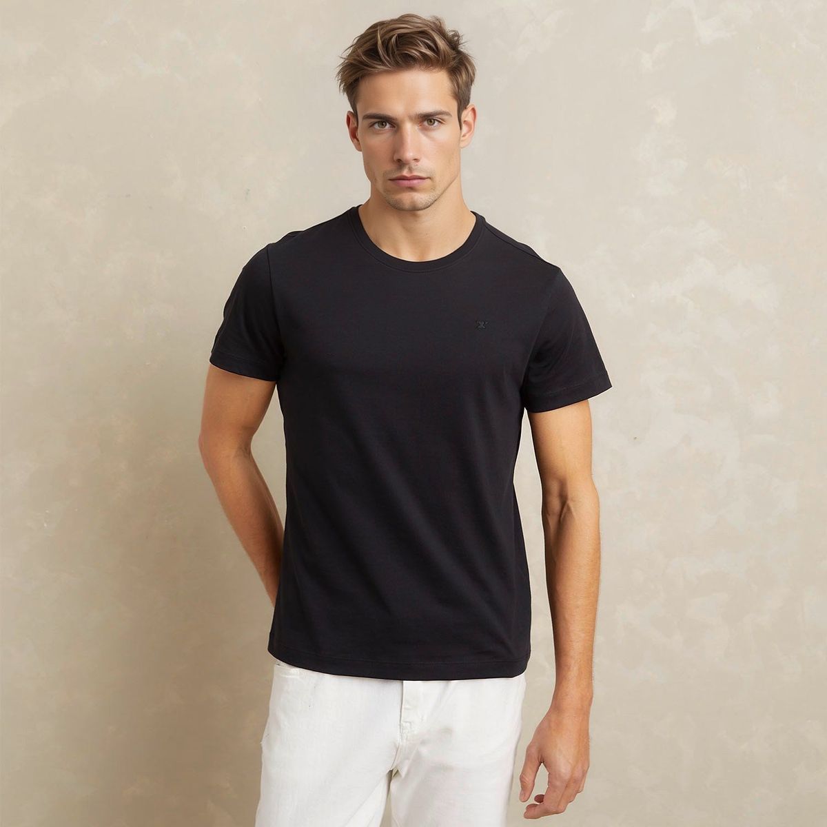 WOLF&HANK - Polera Manga Corta Algodón Pima Hombre Wolf&Hank