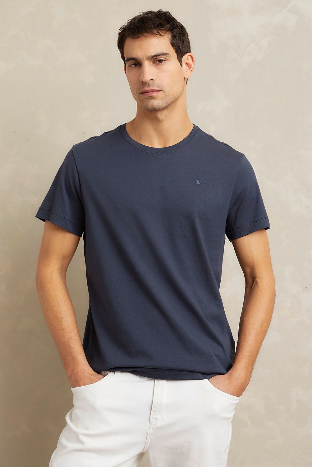 WOLF&HANK - Polera Manga Corta Algodón Pima Hombre Wolf&Hank