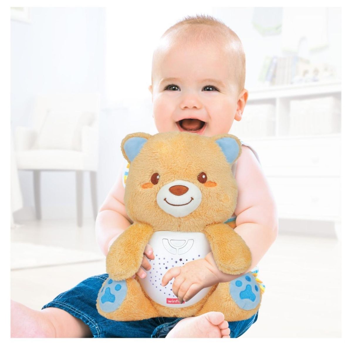 WINFUN - Peluche Osito Proyector Winfun