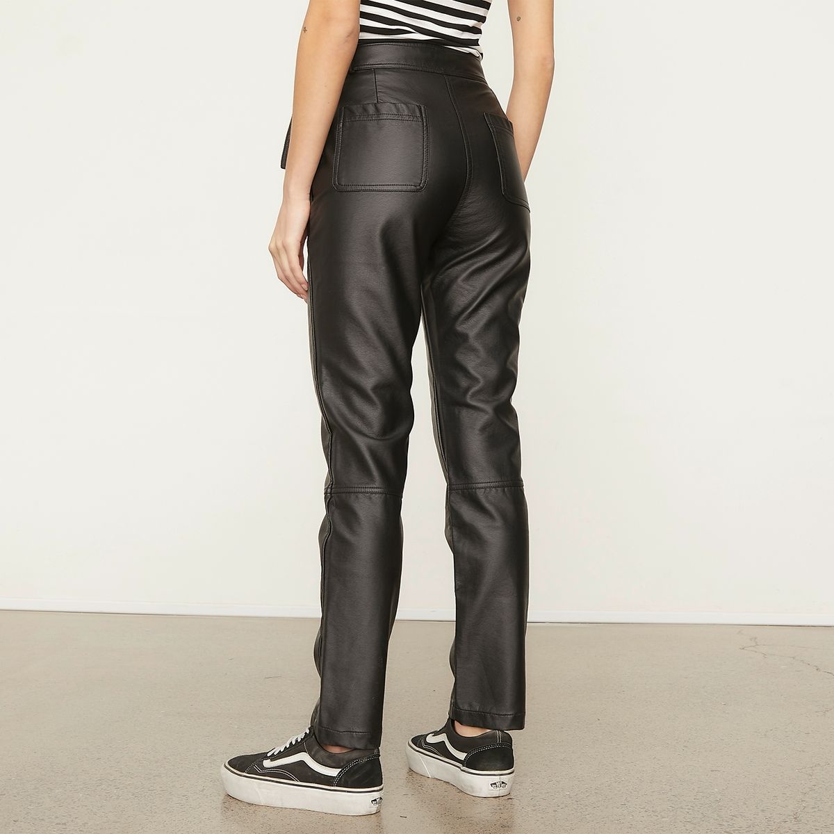 AMERICANINO - Pantalón Straight Tiro Alto Mujer Americanino