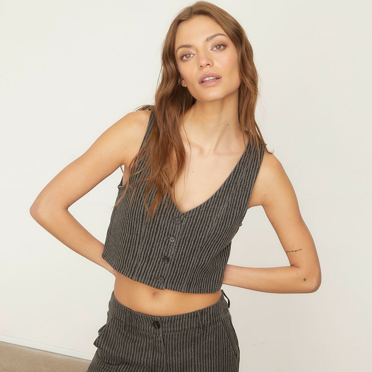 AMERICANINO - Chaqueta Vest Mujer Americanino