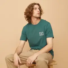 MOUNTAIN GEAR - Polera Manga Corta Hombre